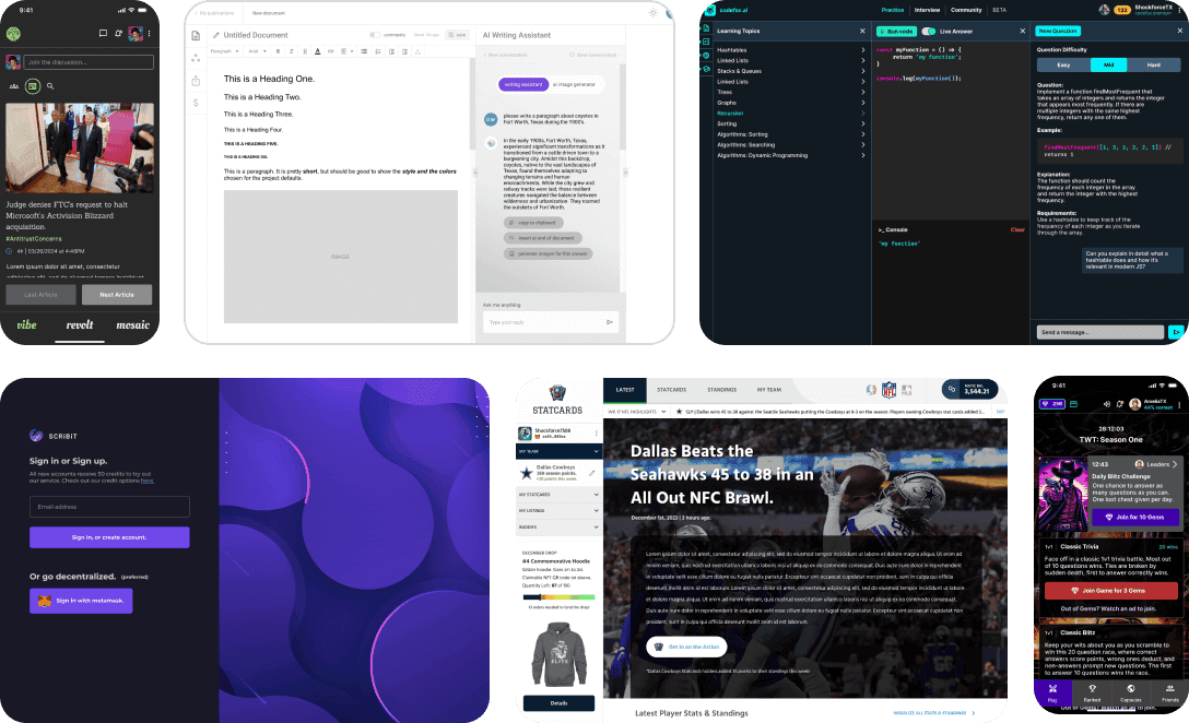 Custom software development services